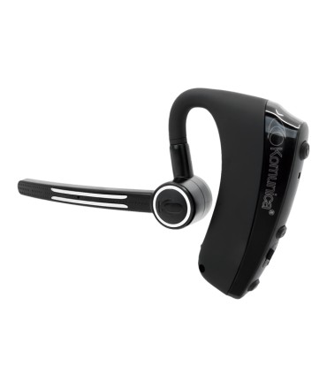 Wireless PTT microearphone with dual communication lines. Compatible with Phone + Walkie-Talkie. Special version for PoC iOS.