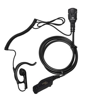 Micro-earphone x VERTEX/YAESU VX-824. Coil cord.