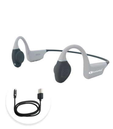 Auricular Wireless Bone Conduction con PTT y doble comunicación. Compatible con iOS, Android y walkies