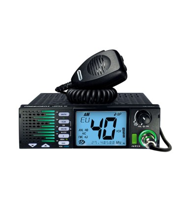 PRESIDENT CB 40-Channel AM/FM Transceiver + RACK (TXPR618)