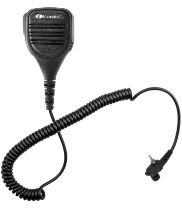 Micro-altavoz robusto con botón de emergencia para Motorola MTP850, MTH650, MTH800