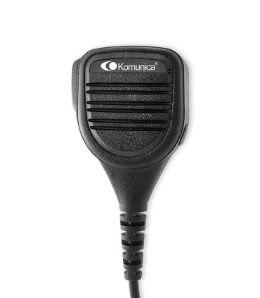 Micro-altavoz robusto con botón de emergencia para Motorola MTP850, MTH650, MTH800