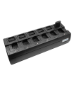 Cargador rápido 6+6 slots Li-Ion x AP-6574-Li