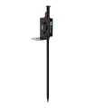 Ground stake, specially designed for easy installation of HF antennas on soil, sand, etc.