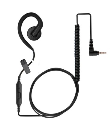 Komunica In-Line PTT Microearphone compatible with Hytera S1 / S1 Pro Series