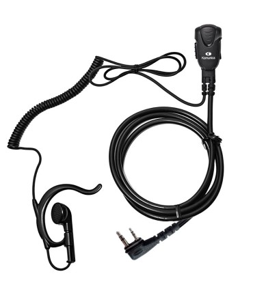 Micro-Earphone Komunica Ergonomic Earpiece X ICOM  IP-110 / IP-500, Connector IP67