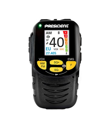 PRESIDENT WILLIAM II AM/FM, 12/24V, Wireless Microphone