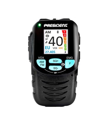 PRESIDENT WILLIAM II AM/FM, 12/24V, Wireless Microphone