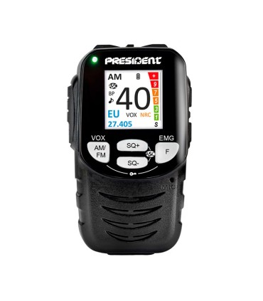 PRESIDENT WILLIAM II AM/FM, 12/24V, Wireless Microphone