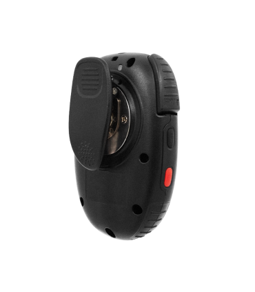 Microaltavoz Wireless con Doble PTT + Docker de carga Wireless (Opcional). Compatible con Walkie-Talkie & Teléfono