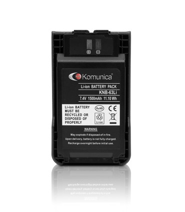 Battery-pack 7.4V, 1500mAh LI-Ion TK-3000, TK-3401,TK-3501