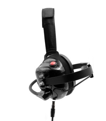 Professional and rugged Noise-Cancelling Headset 25dB + "Quick Disconnect" Connector for Motorola R7