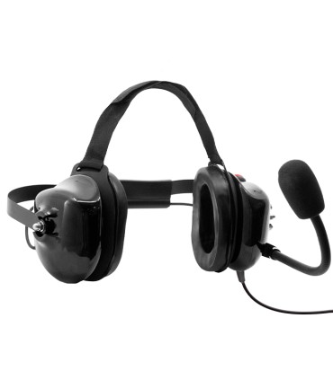 Professional and rugged Noise-Cancelling Headset 25dB + "Quick Disconnect" Connector for Motorola R7