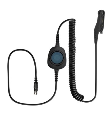 Professional and rugged red headset with 25 dB environmental noise cancelling system + “Quick Disconnect” connector