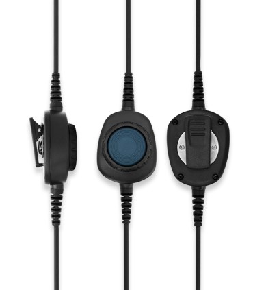 Professional and rugged red headset with 25 dB environmental noise cancelling system + “Quick Disconnect” connector
