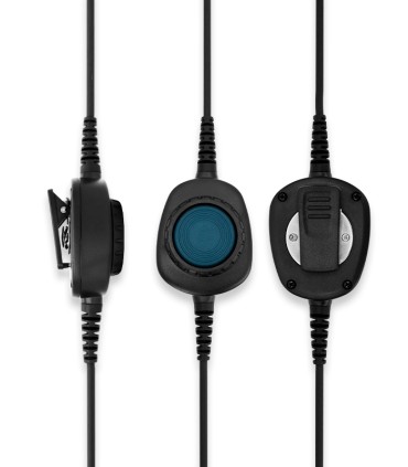 Professional and rugged Noise-Cancelling Headset 25dB + "Quick Disconnect" Connector for Motorola DP2000