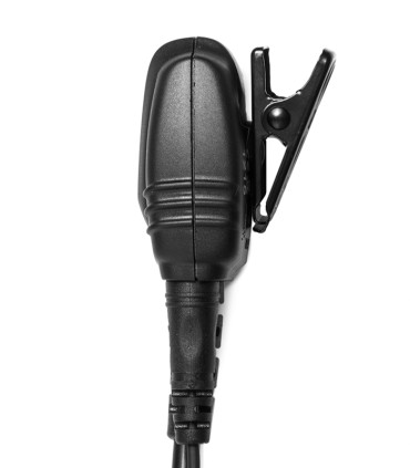 Micro-earphone coil cord + ergonomic earhanger x Icom ICF52/62