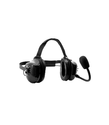 Professional and rugged Noise-Cancelling Headset 25dB + "Quick Disconnect" Connector for Motorola TRBO
