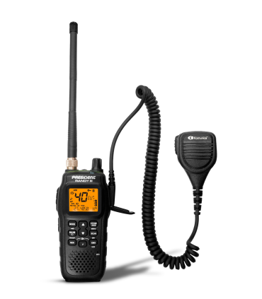 PRESIDENT CB radio (TXPR615), IP67, NRC, VOX, ASC, President channels