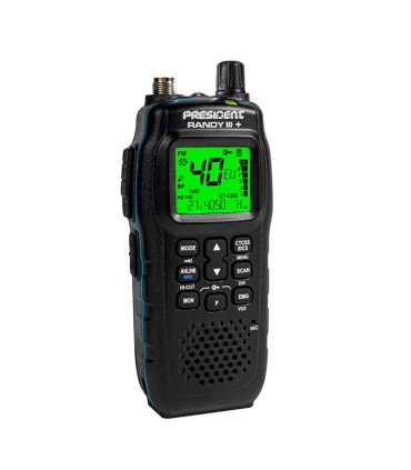 PRESIDENT CB radio (TXPR615), IP67, NRC, VOX, ASC, President channels