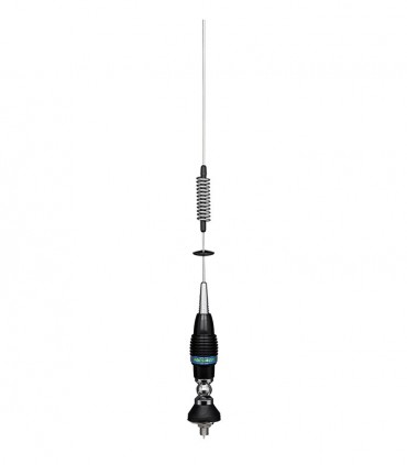 ANTENA MÓVIL CB + CABLE 1/4 ONDA 100W PEP