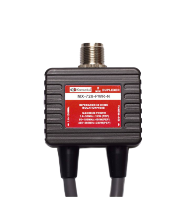 DUPLEXOR 1.6-150 & 400-470MHZ, CON CABLES