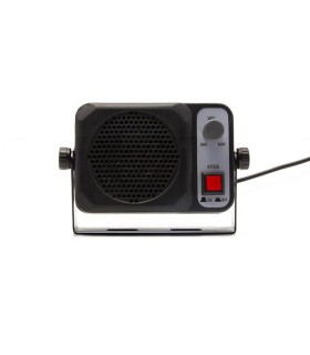 External speaker with filter + volume control