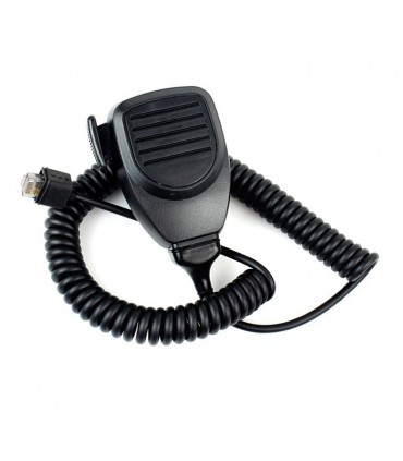 Handheld microphone compatible with Kenwood type, 8-Pin, RJ-45 Connection